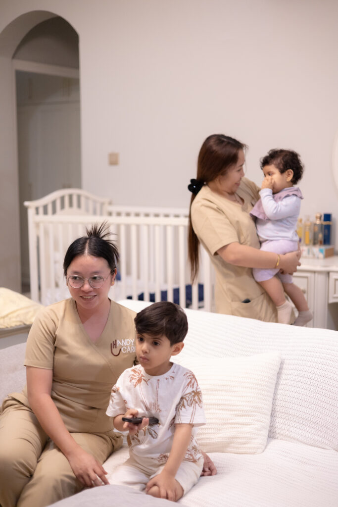 part time nanny dubai